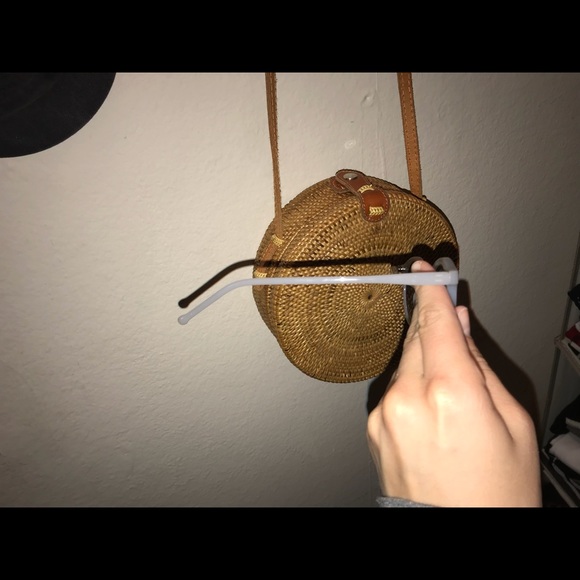 PURPLE CIRCLE GLASSES - Picture 2 of 3